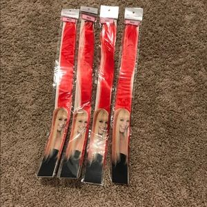 **Sold**Tressecret Red Clip In Highlight Extensions (4pc)